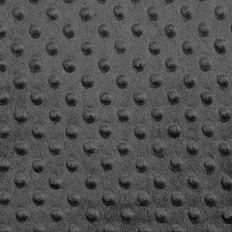 Hyggefleece prægede punkter – sort,  image number 1
