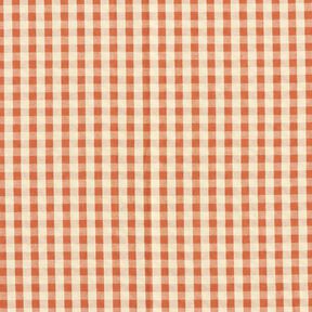 Bæk og bølge Bomuld vævet tern – terracotta/lysebeige, 