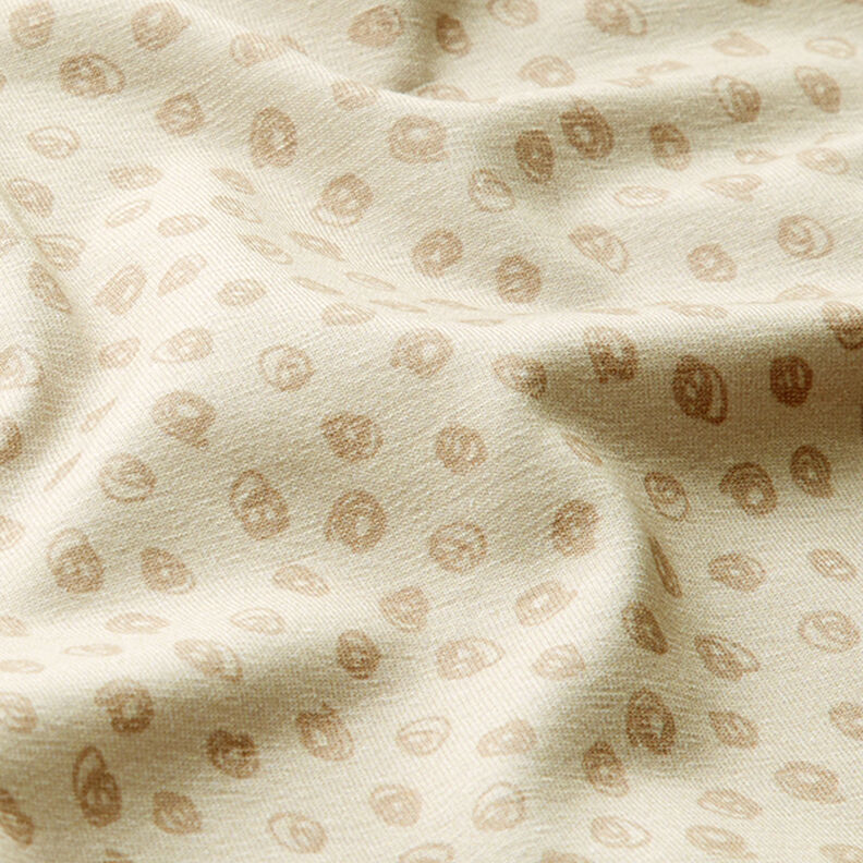 Baumwolljersey Kringel – natur,  image number 2