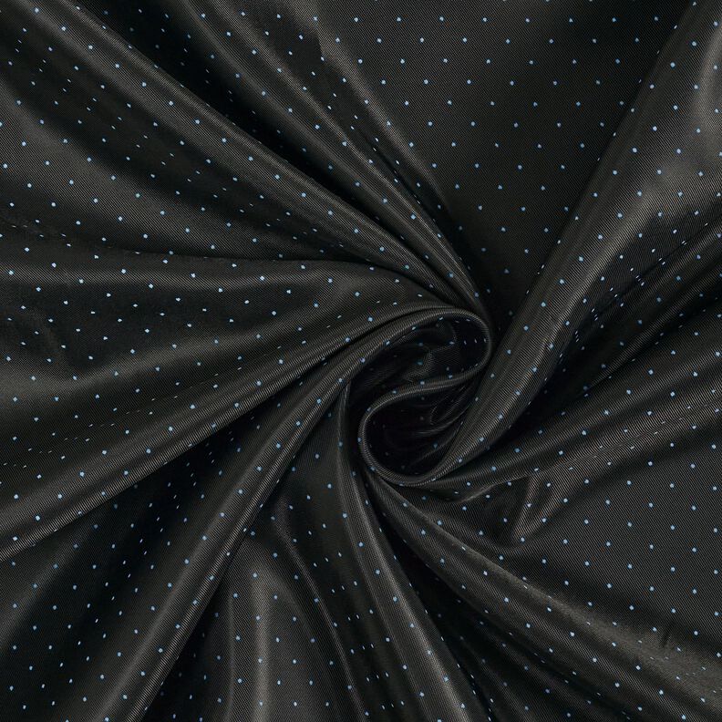 Forstof små prikker – sort/lyseblå,  image number 1