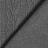 Jacquard jersey Bomuldsblanding, ornamenterede striber – mørkegrå,  thumbnail number 4