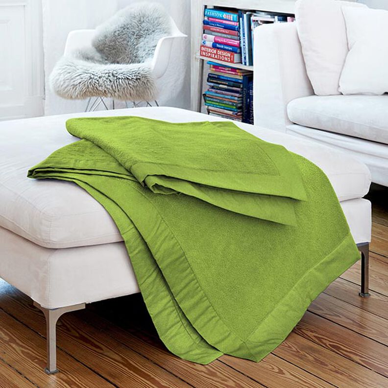 Antipilling fleece – lys olivengrøn,  image number 5