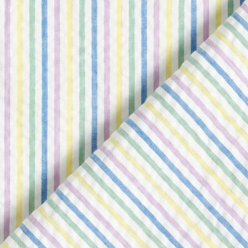 Bæk og bølge Bomuld stribet-mix – hvid,  image number 4