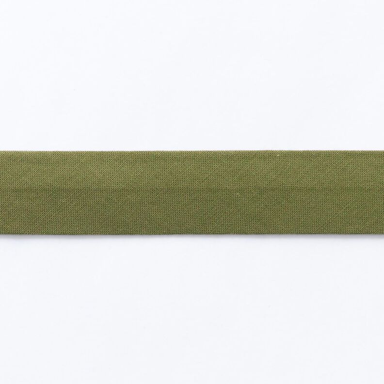 Skråbånd Bio-bomuld [20 mm] – lys kaki,  image number 1