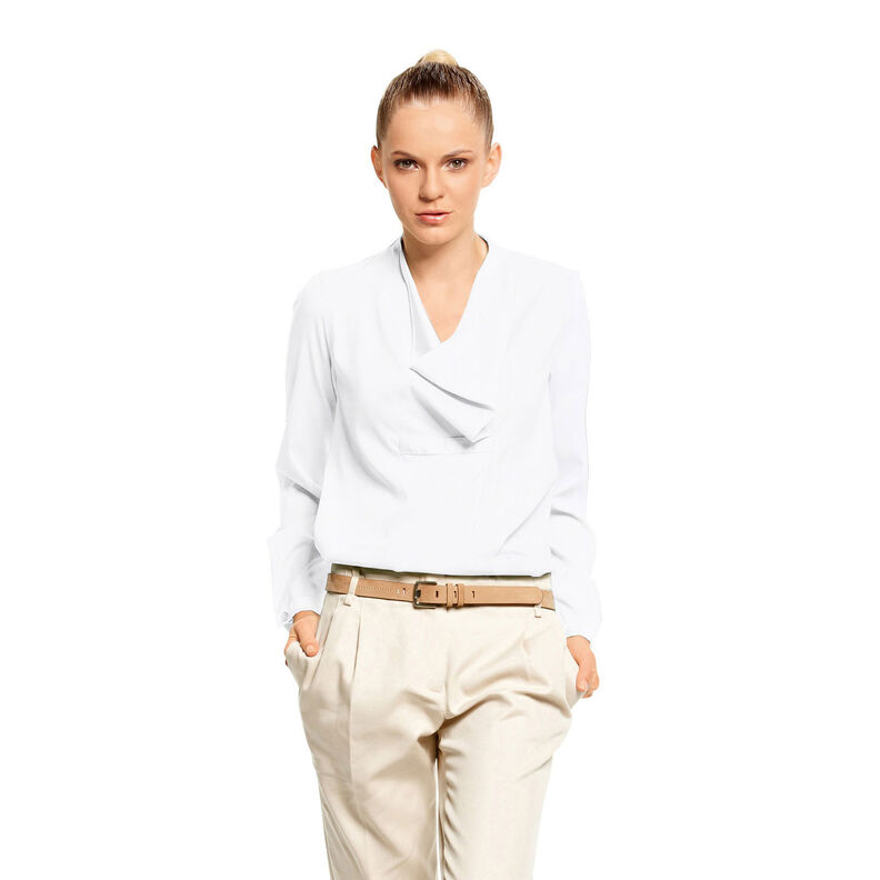 Viskosestof vævet Fabulous – hvid,  image number 7