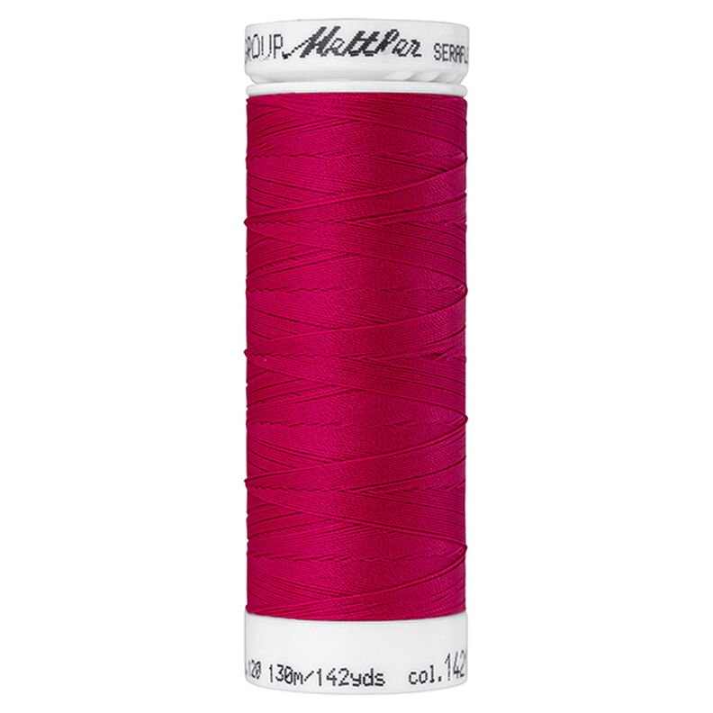 Seraflex sytråd til elastiske sømme (1421) | 130 m | Mettler – pink,  image number 1