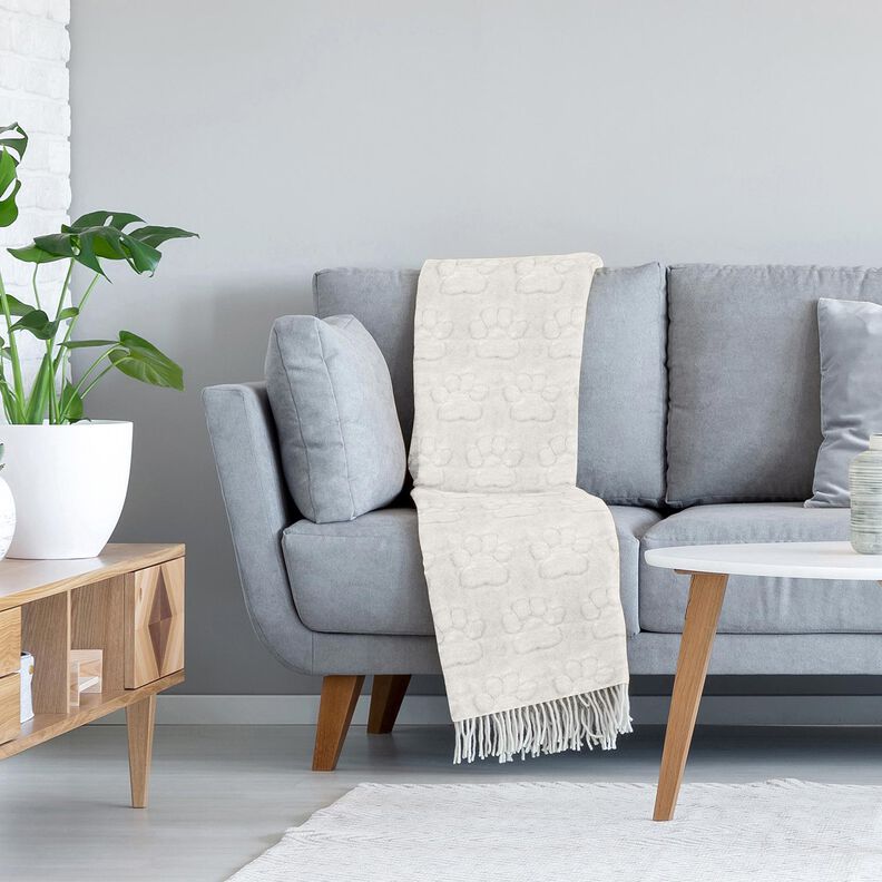 Hyggefleece hundepoter – elfenben,  image number 5