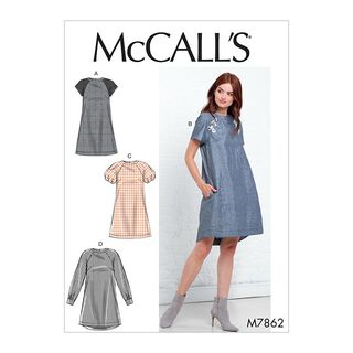 Kjole, McCalls 7862 | 32 - 40, 