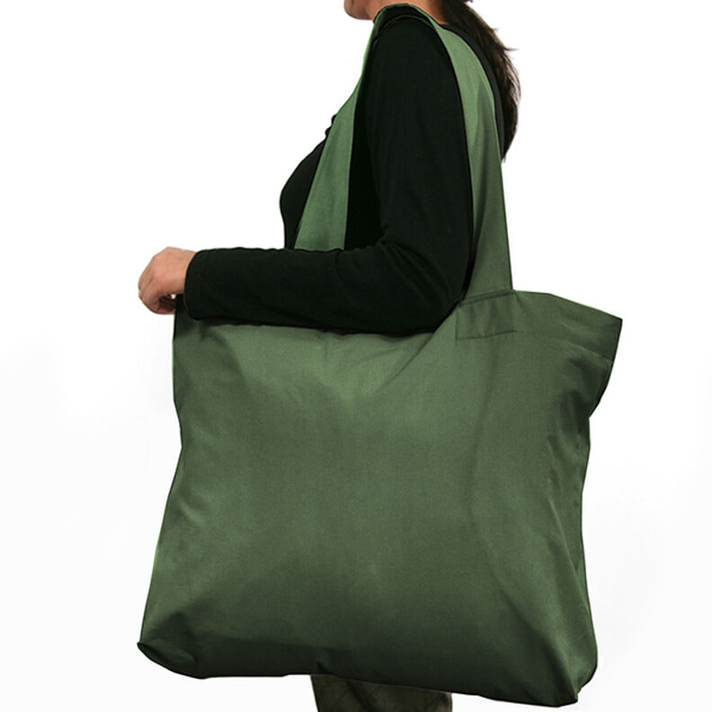 Dekorationsstof Canvas – olivengrøn,  image number 7