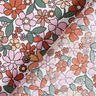 Bomuldsstof Cretonne små retroblomster – hvid/rosa,  thumbnail number 4