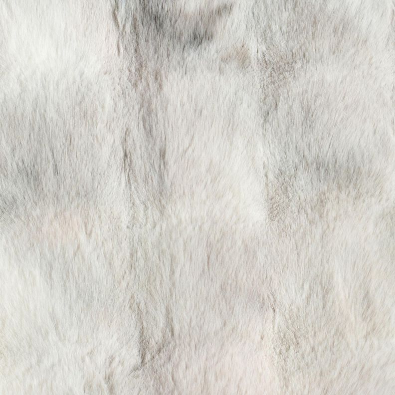 Kunstpels langt h&aring;r med farveforl&oslash;b &ndash; s&oslash;lvgr&aring;,  image number 1