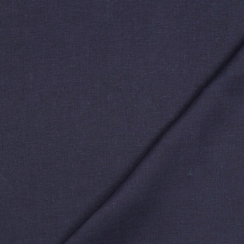 Europæisk lærred, ensfarvet – natblå,  image number 3