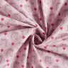 Bomuldsstof Cretonne heste og hjerter pink – rosa,  thumbnail number 3