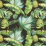 Outdoor stof Canvas ananas – græsgrøn/sort,  thumbnail number 1