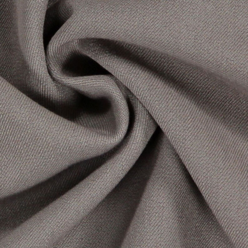 Bi-stretch Gabardine – mørk taupe,  image number 3
