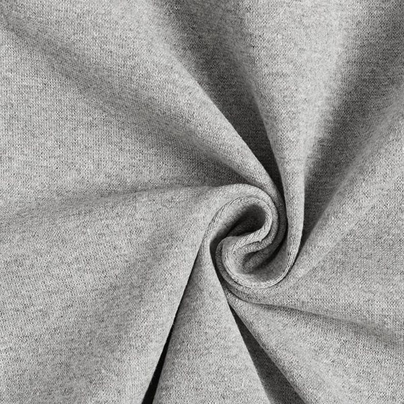 Rib stof melange – grå,  image number 1