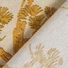 Dekorationsstof Canvas kinesisk trane – beige/karrygul,  thumbnail number 4