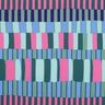 Bomulds-viskose-mix vilde striber | Poppy Fabrics – reed/pink,  thumbnail number 1