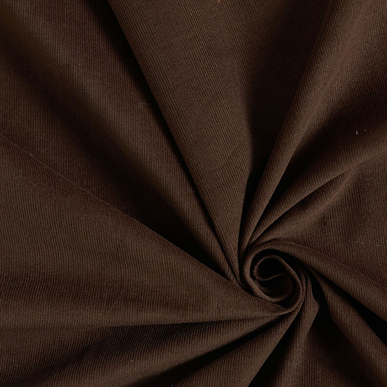 Babyfløjl Ensfarvet – mørkebrun,  image number 1