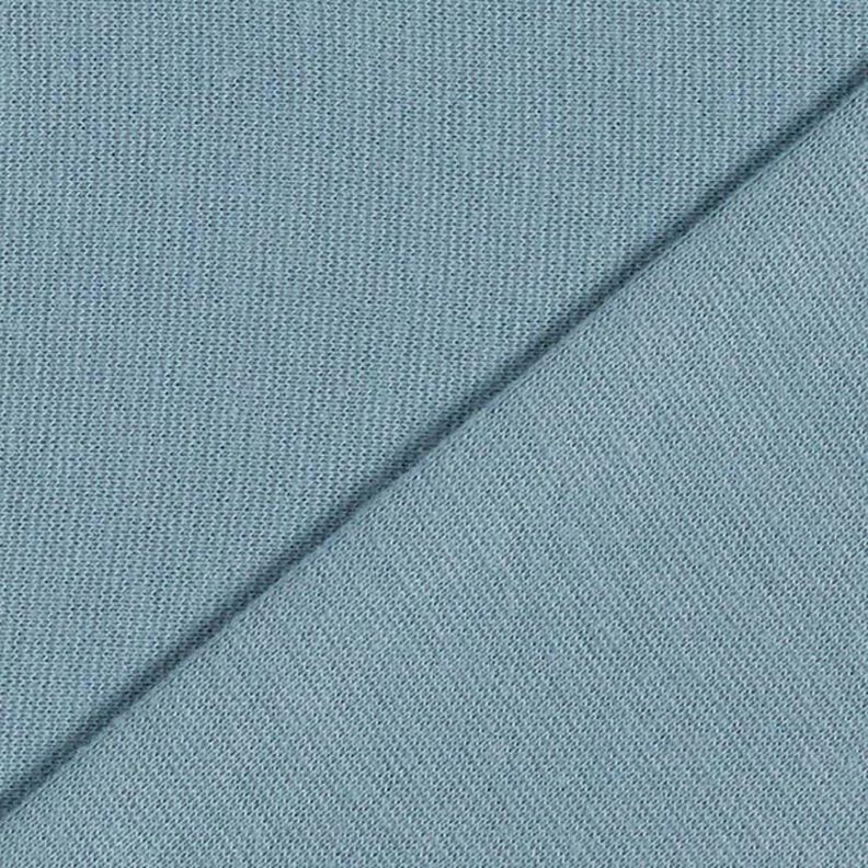Rib stof ensfarvet – dueblå,  image number 5