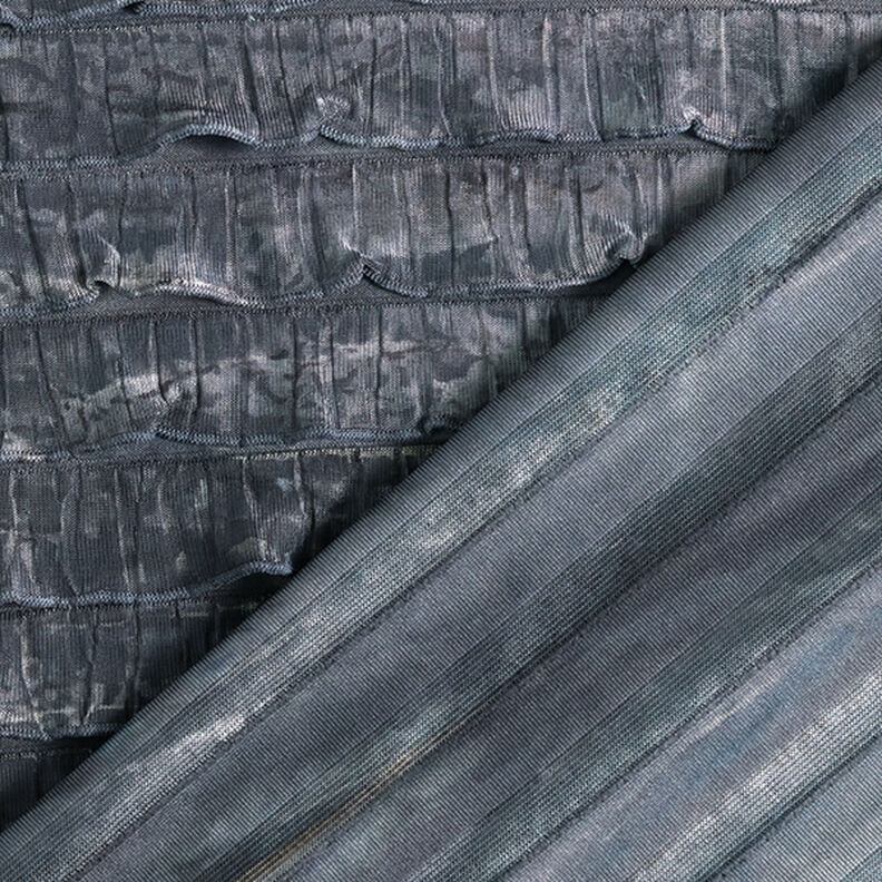 Flæser jersey batik striber på tværs – lysegrå,  image number 4