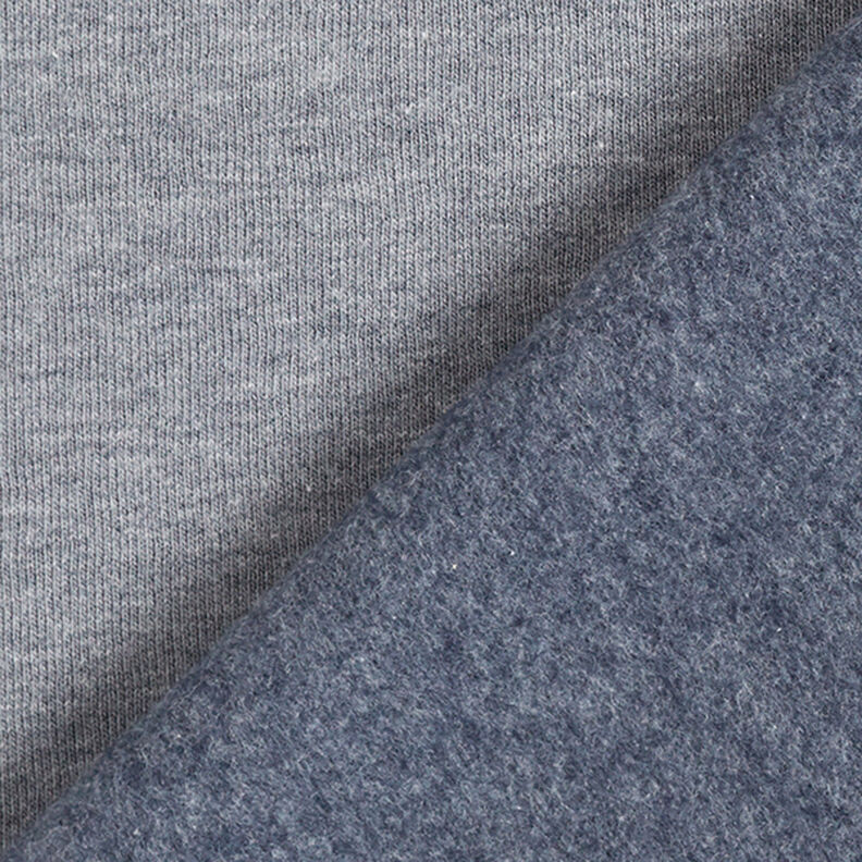 Melange Sweatshirt lys – blågrå,  image number 3