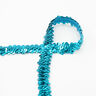 Elastisk pailletkant [20 mm] – azur,  thumbnail number 1