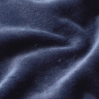 Nicki Fleece ensfarvet – marineblå, 