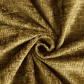 Polsterstof Chenille Ensfarvet &ndash; olivengr&oslash;n, 