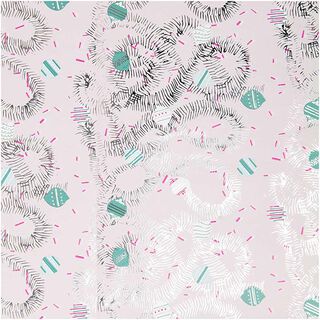 Gavepapir Juletræspynt | Rico Design – rosa, 