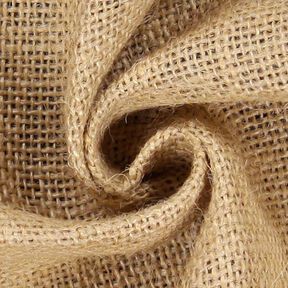 Dekorationsstof Jute 120 cm – natur, 