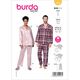 Pyjamas UNISEX | Burda 5956 | M, L, XL,  thumbnail number 1