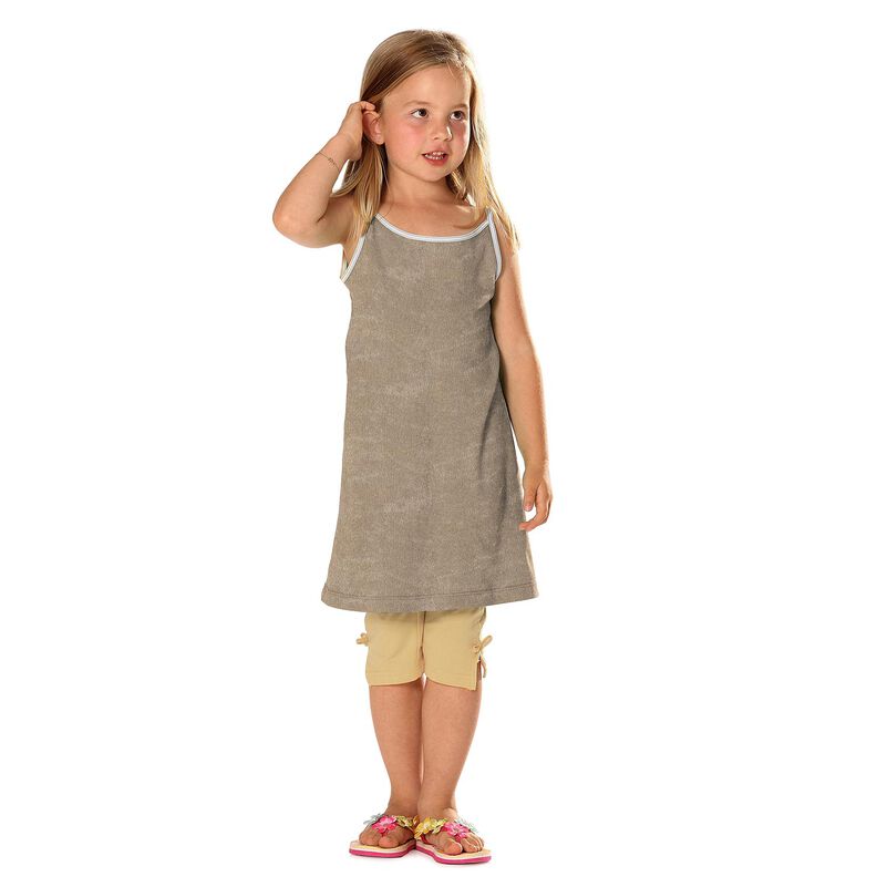 Frottéstof Stretch Ensfarvet – beige,  image number 9