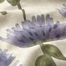 Dekorationsstof Halvpanama blomstrende kløver – blågrå/lys taupe,  thumbnail number 6