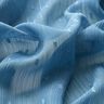 Chiffon Dobby Metallic nålestriber – strålende blå/sølv metallic,  thumbnail number 2