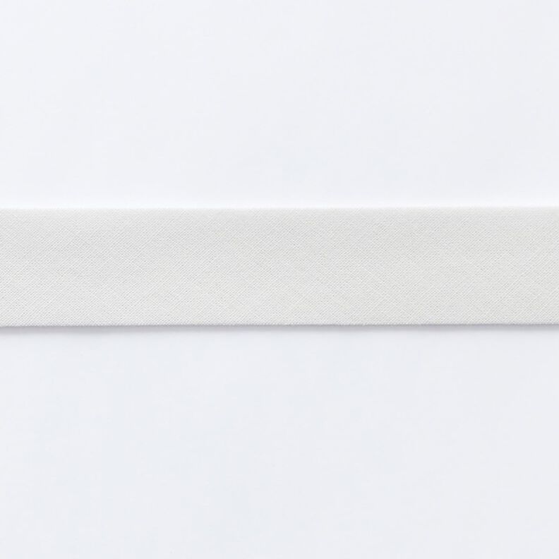 Skråbånd Bio-bomuld [20 mm] – sølvgrå,  image number 1