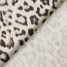 Viskose-hør-miks leoprint digitaltryk – mandel/sort,  thumbnail number 4