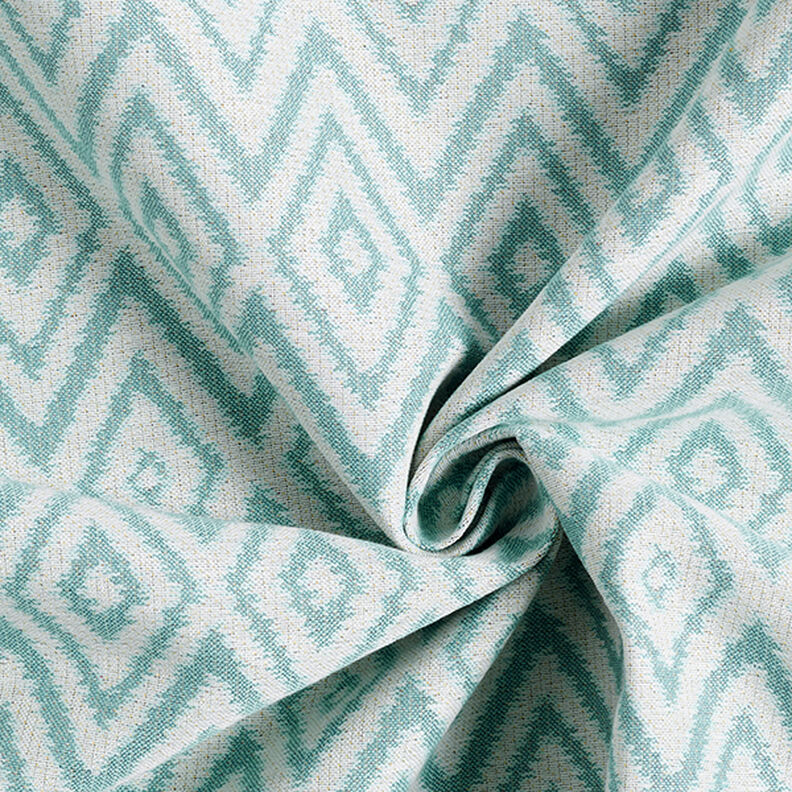 Outdoorstof jacquard Ethno – mint,  image number 3
