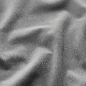 Stretch-fløjl Fincord ensfarvet – grå, 