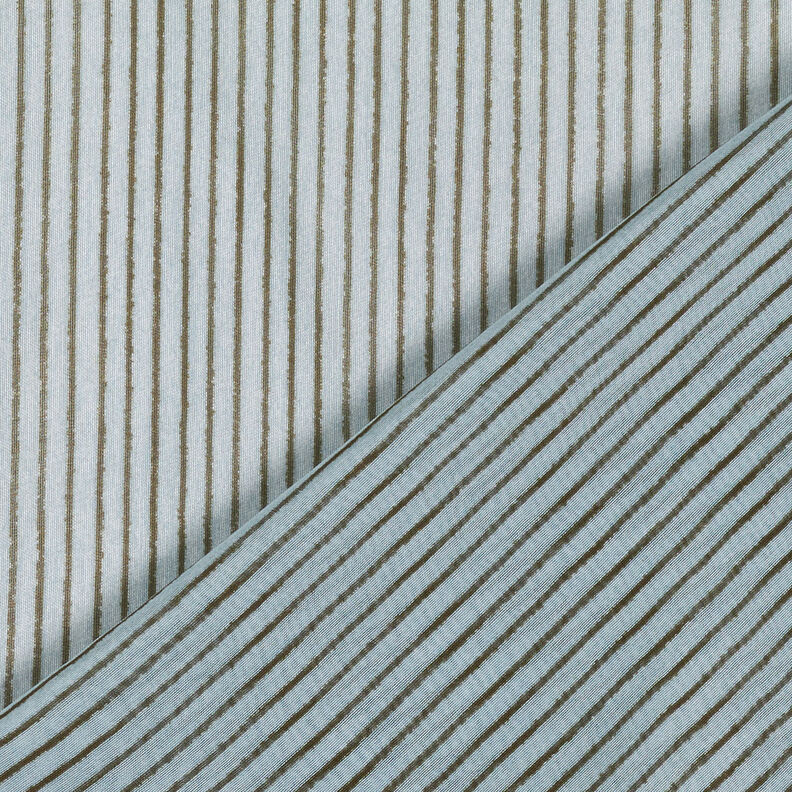Silkechiffon smalle striber – lyseblå/mørkegrå,  image number 5