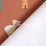 Bomuldsjersey pindsvin og egern – terracotta,  thumbnail number 4