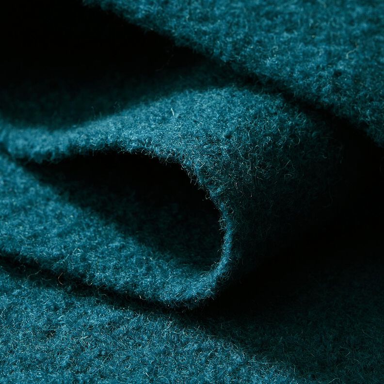 Uld-walkloden – petrol,  image number 4