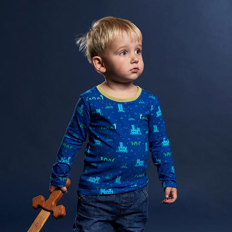 Børneshirt, Burda 9322 | 98 - 128,  image number 5