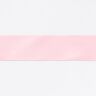Satinbånd [25 mm] – lys rosa,  thumbnail number 1