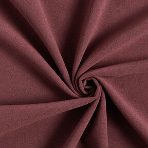 Frakkestof velour ensfarvet – merlot, 