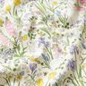 Dekorationsstof Halvpanama kaniner på blomstereng – elfenben/lys rosa,  thumbnail number 2