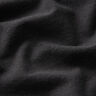 Jersey bomulds-hør-miks ensfarvet – sort,  thumbnail number 2
