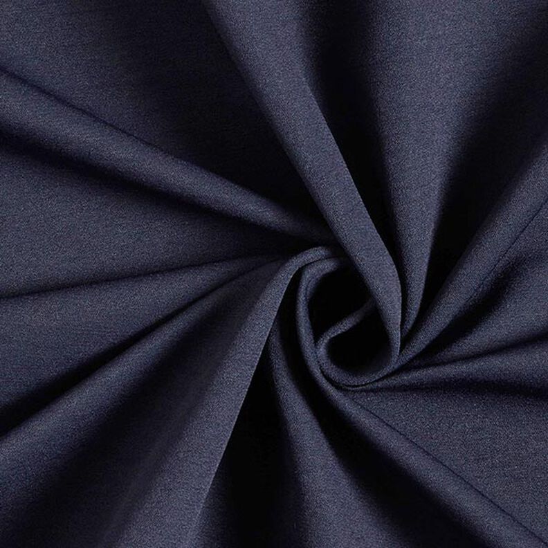 Meget elastisk buksestretch ensfarvet – navy,  image number 1