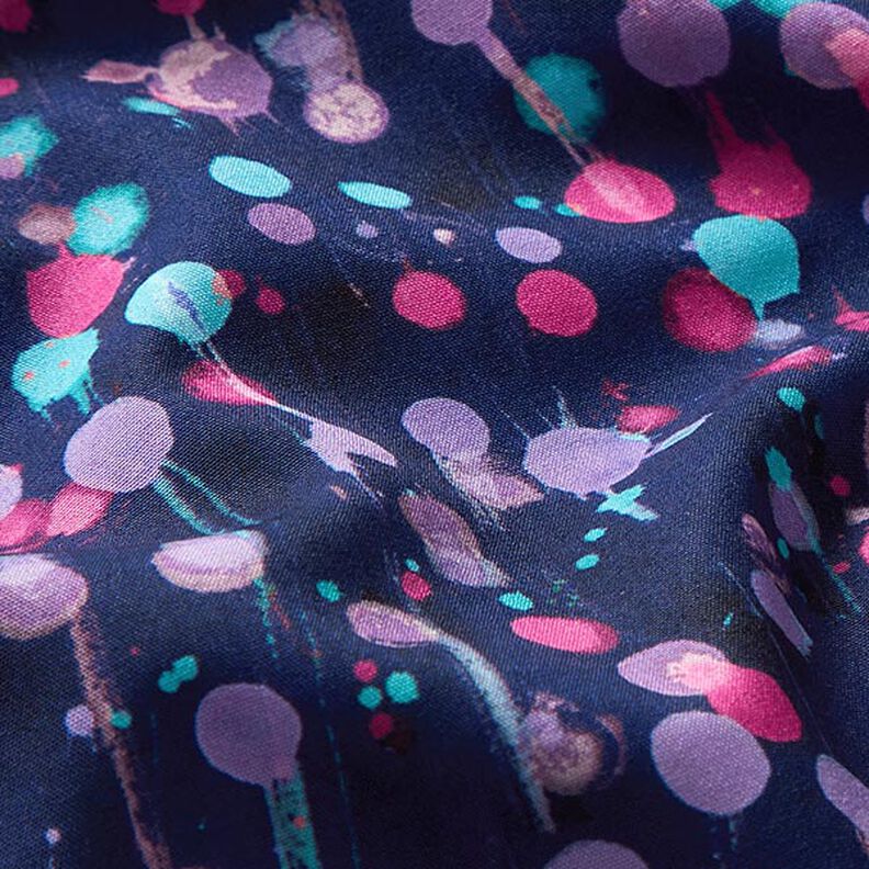 Softshell klatter, der er løbet ud Digitaltryk – marineblå/intens pink,  image number 3