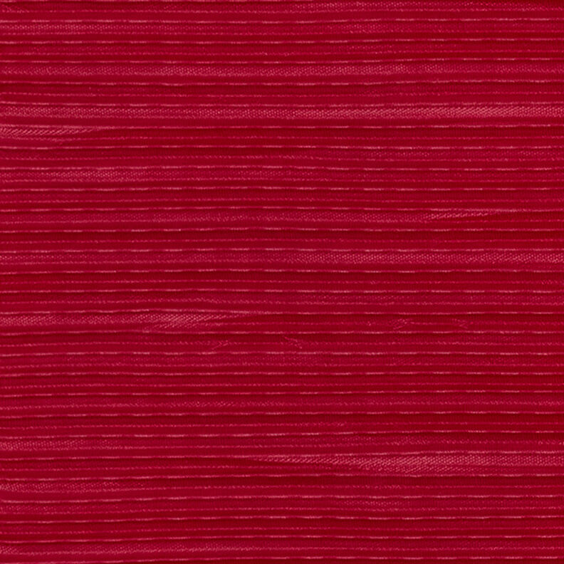 Jersey plissé – rød,  image number 1
